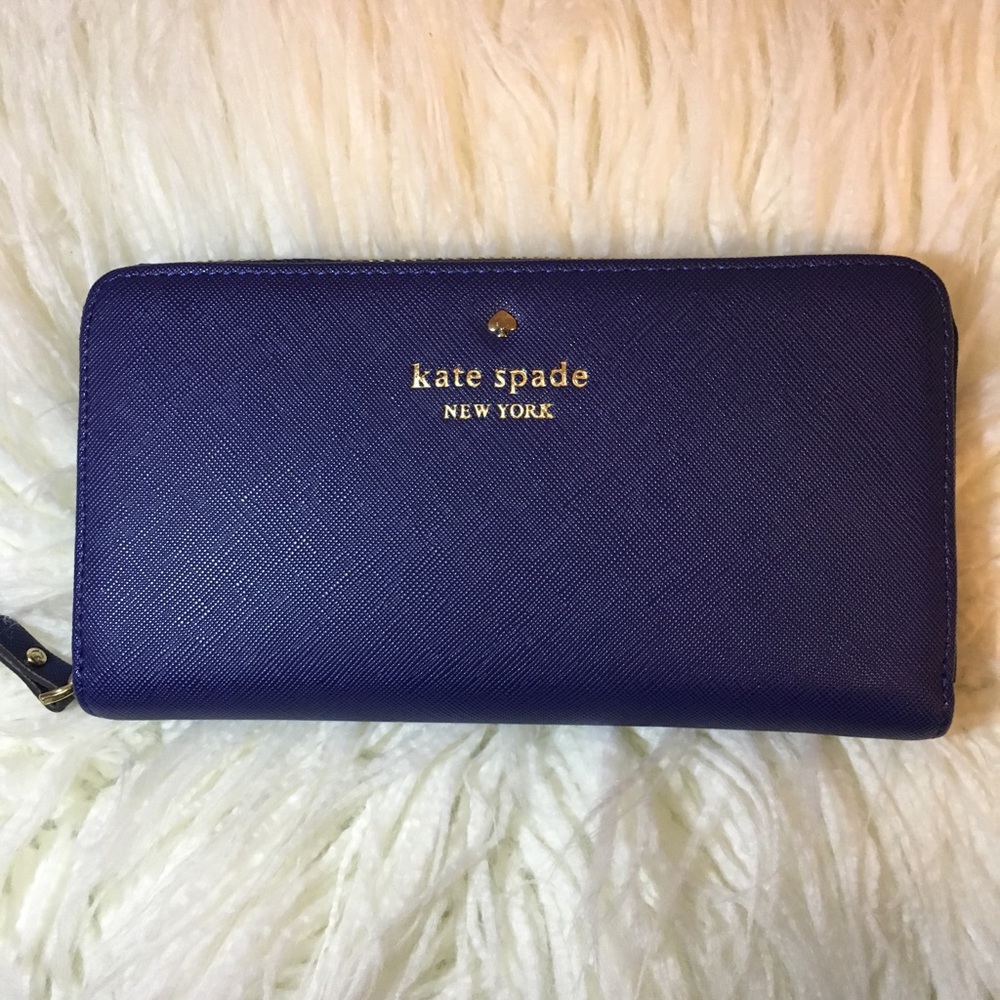 Kate Spade accordion zip wallet